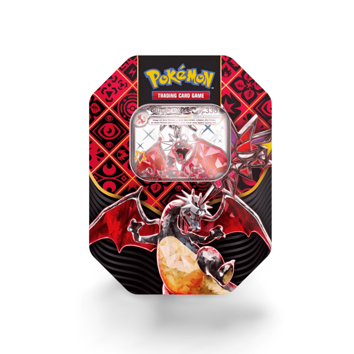 Karmesin & Purpur: Paldeas Schicksale Tin Box Terakristall Glurak ex – Bild 1