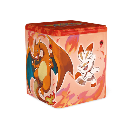 pokemon Stapel Tin Box 2022 Typ Feuer deutsch