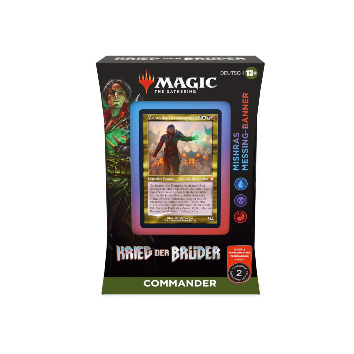 krieg_der_brueder_commander_mishras_messing_guenstig_billig_kaufen_mtg__1_ Krieg der Brüder Commander Deck Mishras Messing Banner – Bild 1
