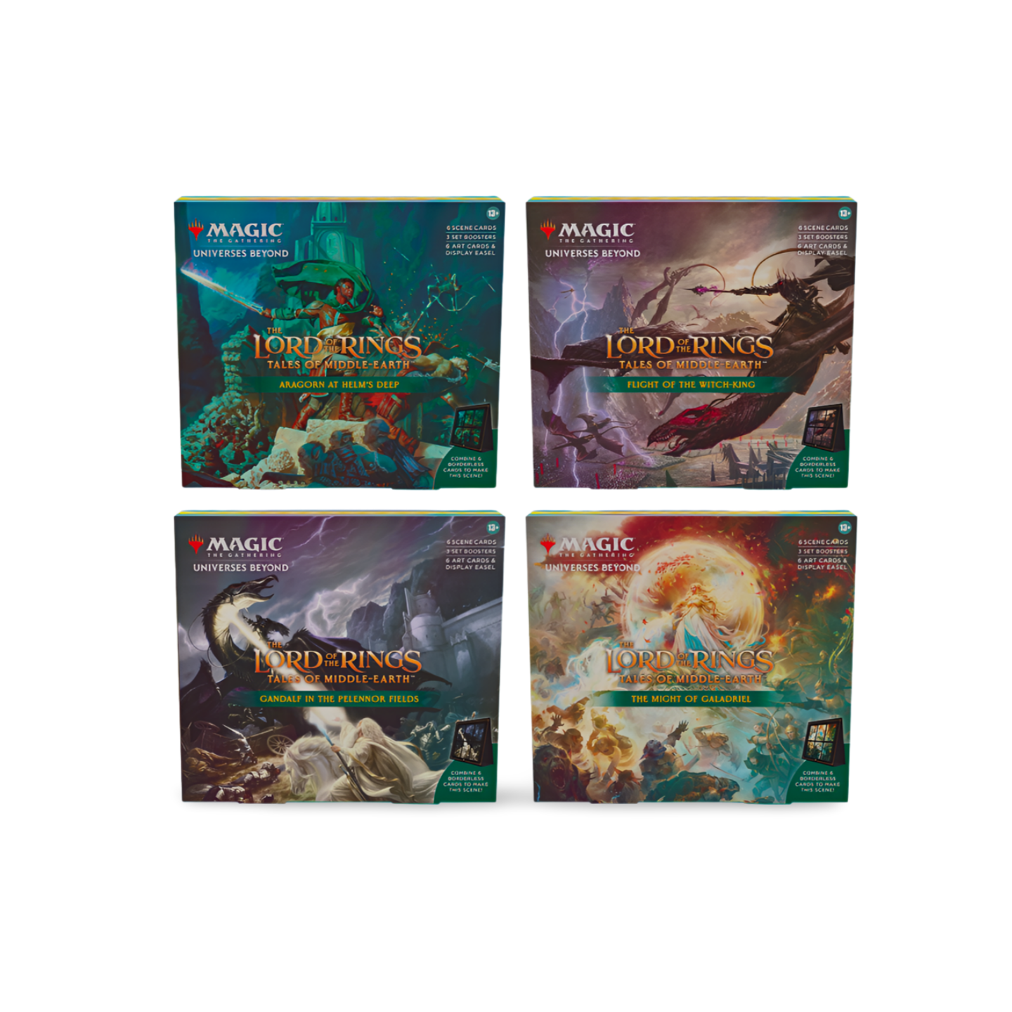 lord_of_the_rings_scene_box_set_englisch_english_guenstig_billig_kaufen_tcg_mtg The Lord of the Rings: Tales of Middle Earth Szenebox Set (4 Szeneboxen) – Bild 1