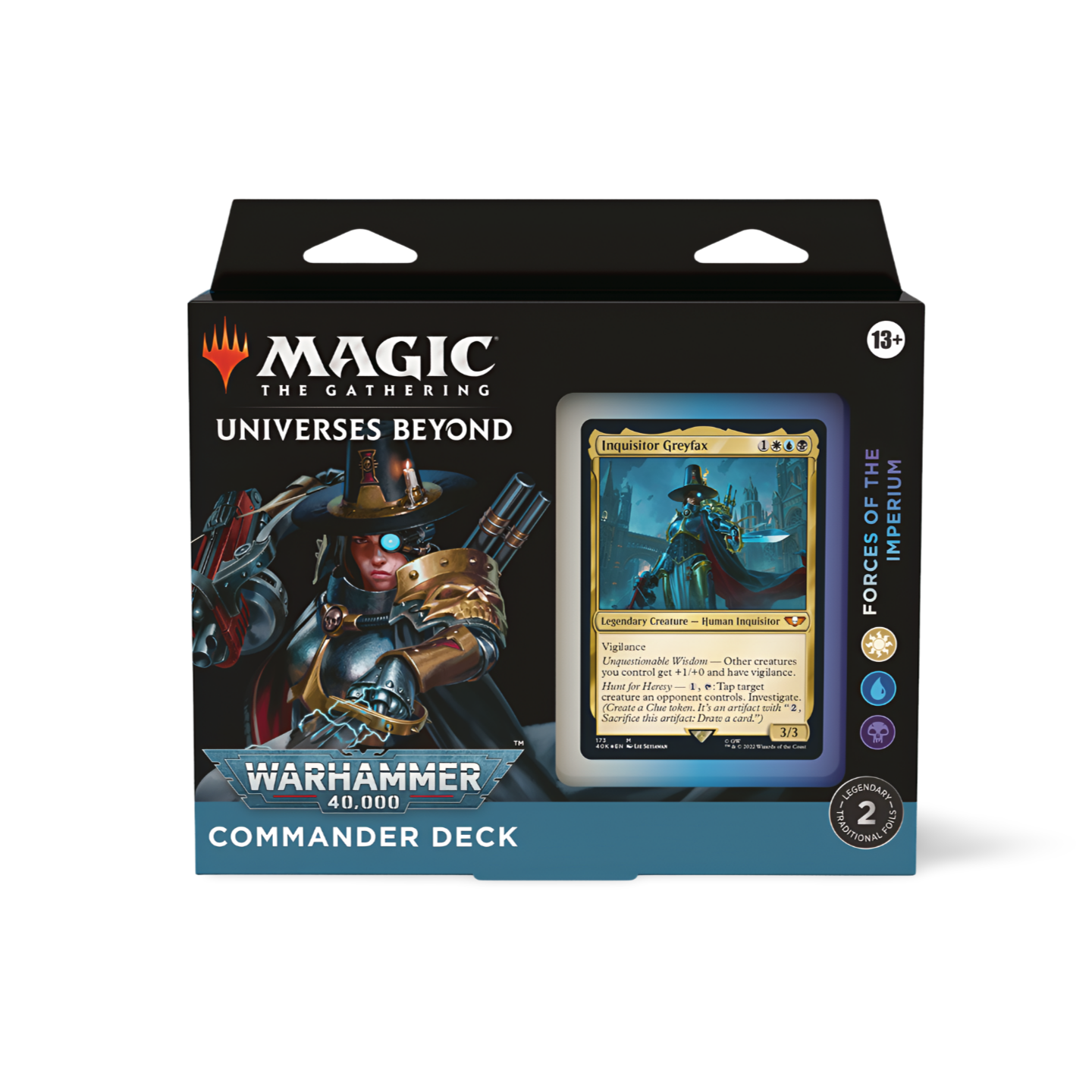 Universes Beyond: Warhammer 40.000 Commander Deck Display (4 Decks) – Bild 2