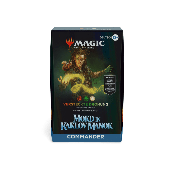 Mord in Karlov Manor Commander Deck Versteckte Drohung – Bild 1