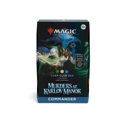 murders at karlov manor commander deck deep clue sea englisch english guenstig billig kaufen mkm mtg tcg