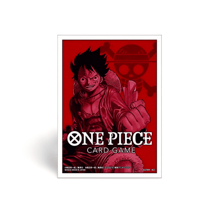 One Piece Ruffy Sleeves rot (70 Kartenhüllen) – Bild 1