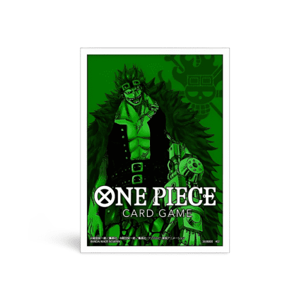 one piece card game eustass kid sleeves gruen 60 kartenhuellen