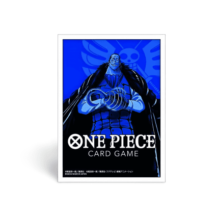 one piece card game sir crocodile sleeves blau 60 kartenhuellen