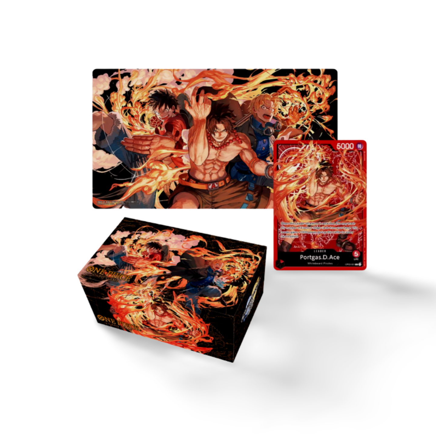 One Piece Card Game Special Goods Set Ace/Sabo/Luffy – Bild 1