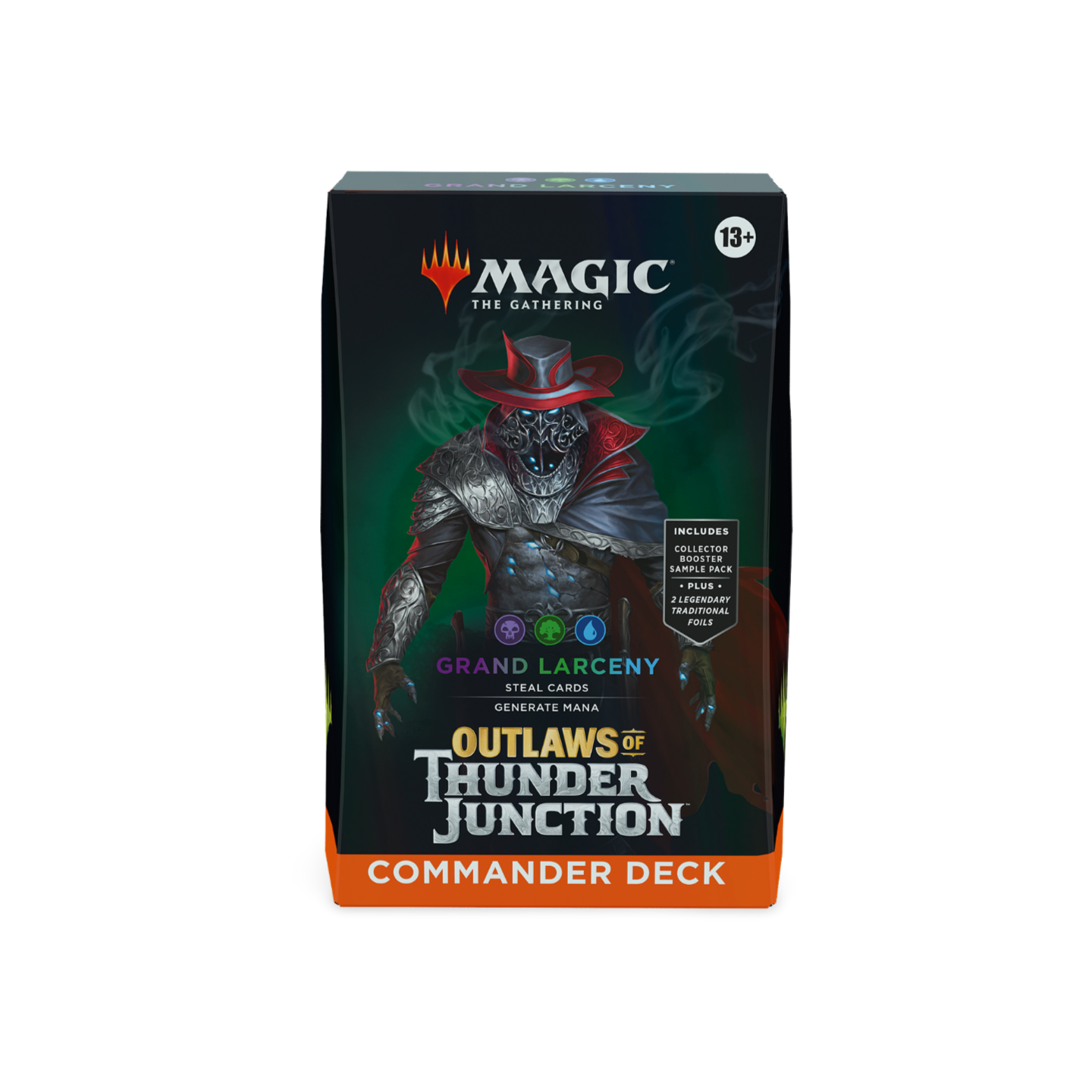 outlaws_of_thunder_junction_commander_deck_grand_larceny_englisch_english_guenstig_billig_kaufen_otj_mtg_tcg Outlaws of Thunder Junction Commander Deck Grand Larceny – Bild 1