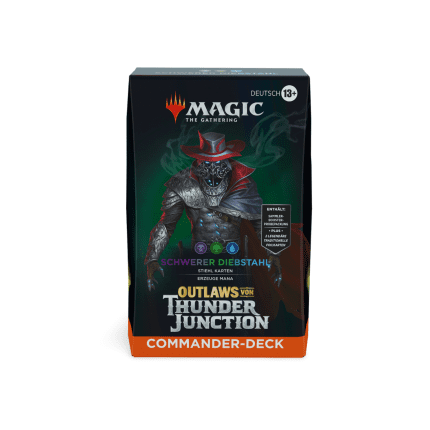 outlaws von thunder junction commander deck schwerer diebstahl deutsch german guenstig billig kaufen otj mtg tcg