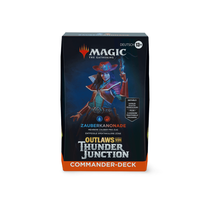 Outlaws von Thunder Junction Commander Deck Zauberkanonade – Bild 1