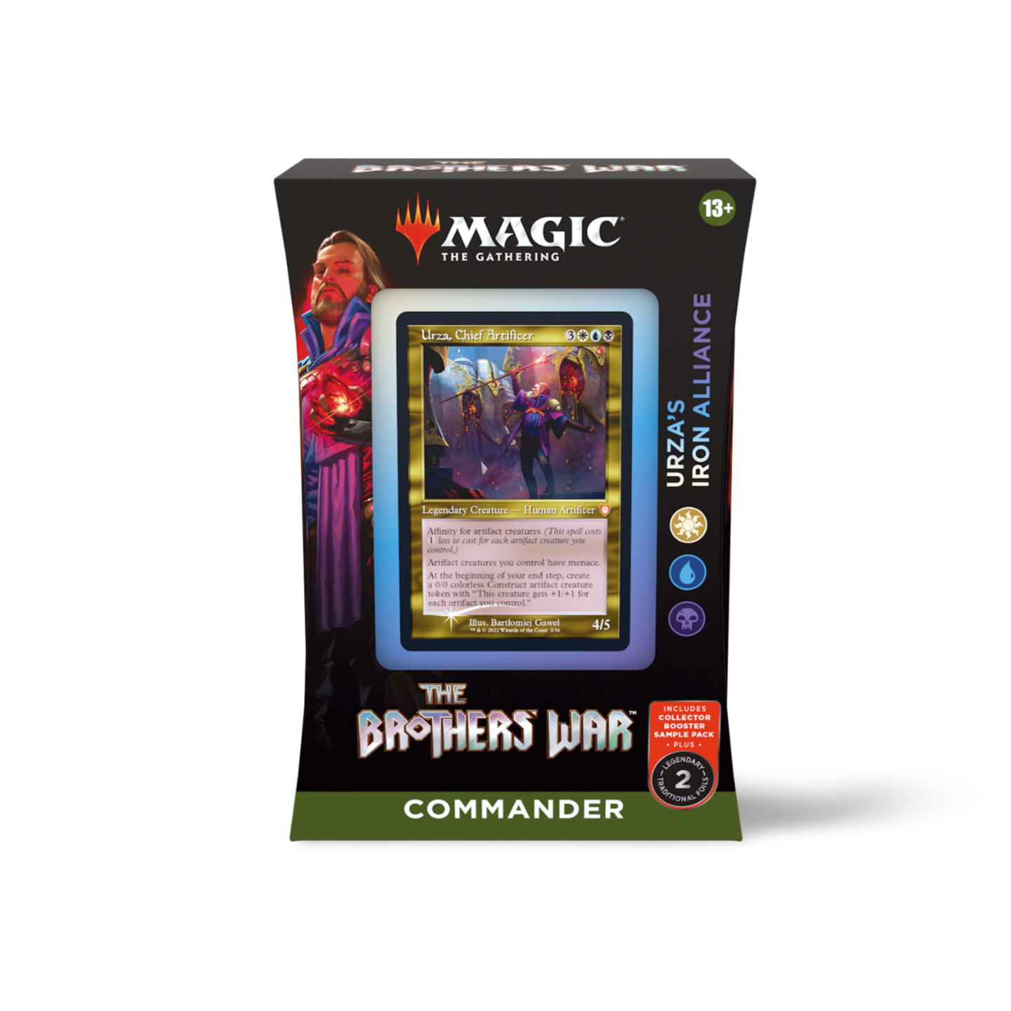 the_brothers_war_commander_deck_urzas_iron_alliance_guenstig_billig_kaufen_mtg The Brothers' War - Commander Deck Urza's Iron Alliance – Bild 1