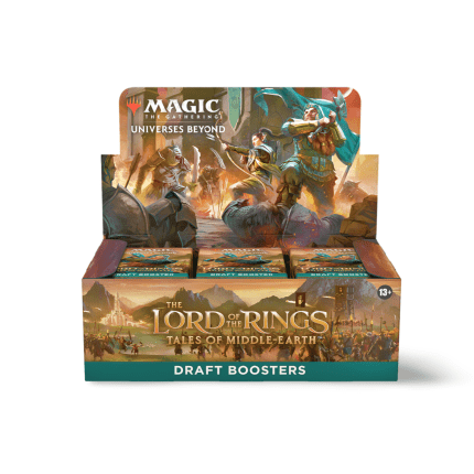 the lord of the rings tales of middle earth draft booster display englisch english guenstig billig kaufen ltr tcg mtg