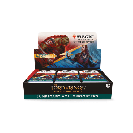 the lord of the rings tales of middle earth jumpstart booster display v2 englisch english guenstig billig kaufen ltr tcg mtg