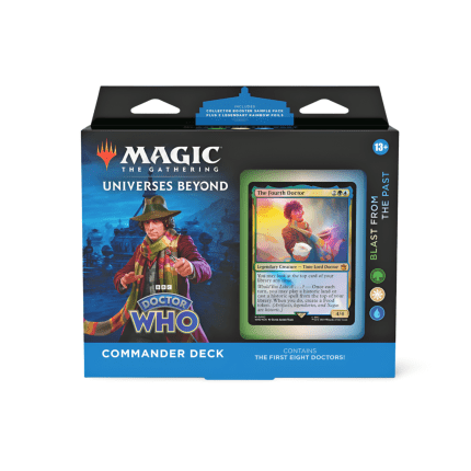 universes beyond doctor who commander deck blast from the past englisch english guenstig billig kaufen tcg mtg