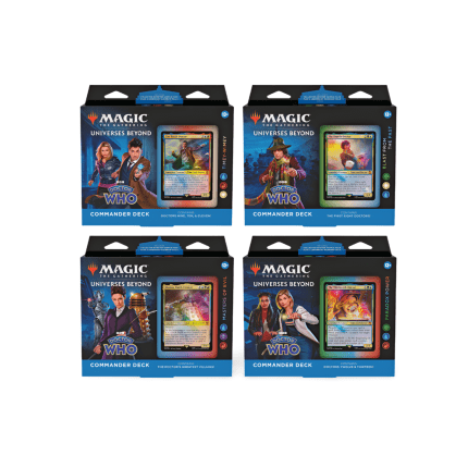 universes beyond doctor who commander deck display set englisch english guenstig billig kaufen tcg mtg
