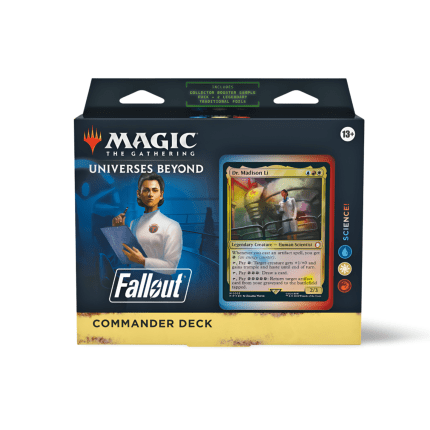 universes beyond fallout commander deck science englisch english guenstig billig kaufen tcg mtg 1