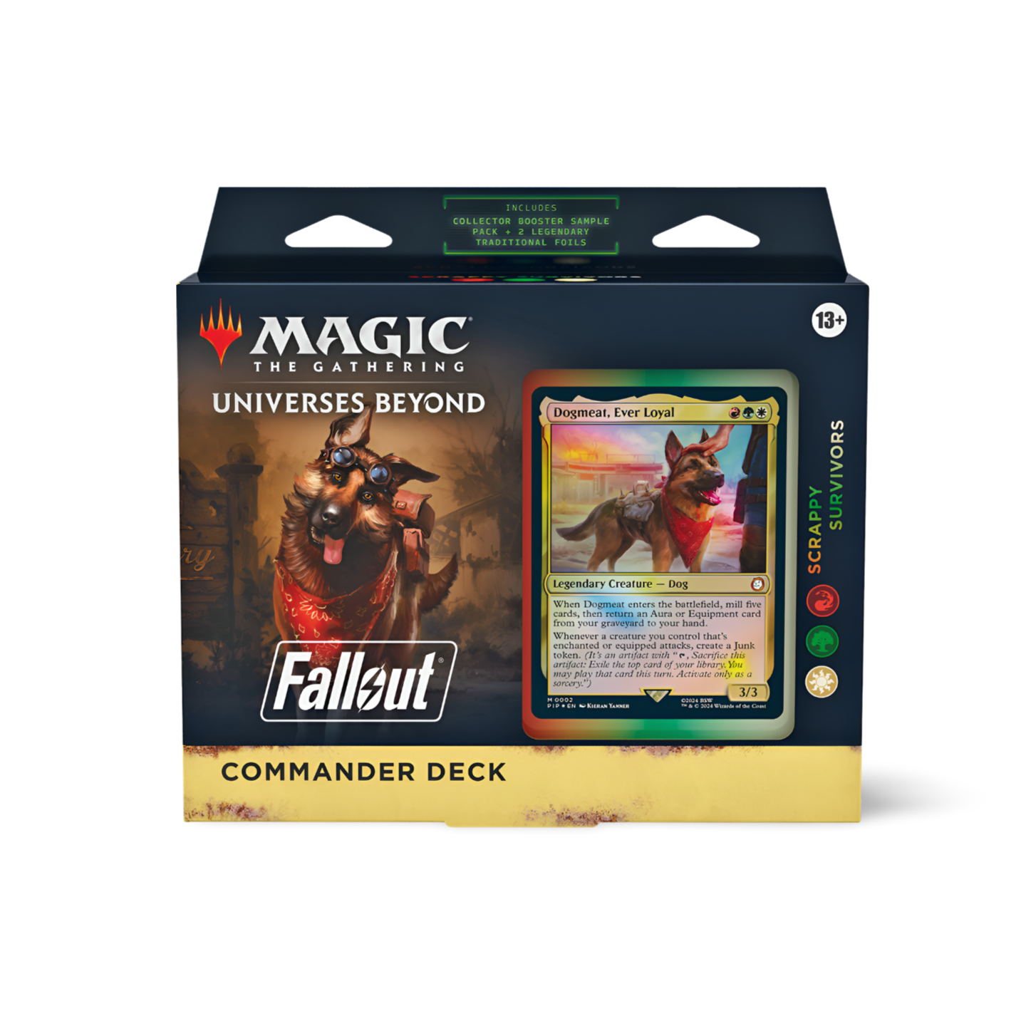 universes_beyond_fallout_commander_deck_scrappy_survivors_englisch_english_guenstig_billig_kaufen_tcg_mtg_1 Universes Beyond: Fallout Commander Deck Display (4 Decks) – Bild 5