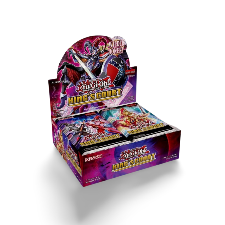 Yu-Gi-Oh Kings Court Display erste auflage deutsch