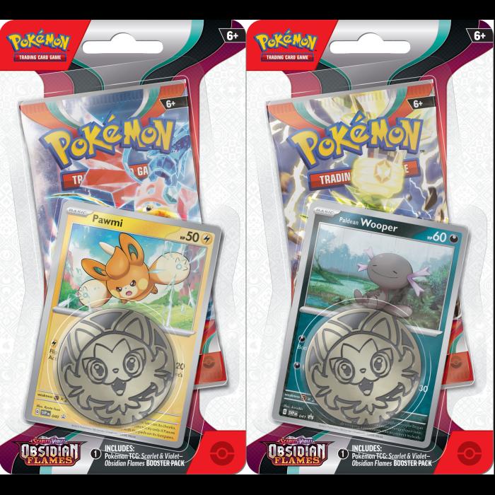 Scarlet & Violet Obsidian Flames Checklane Blister box (16) – Bild 1