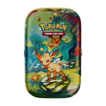 Folipurba Mini Tin Prismatische Entwicklungen – Pokémon Booster & Evoli-Münze (DE)