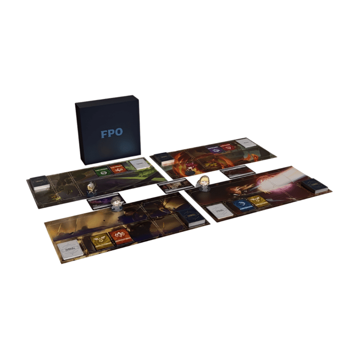 Riftbound: League of Legends TCG – Origins Proving Grounds EN starter box with Annie, Lux, Master Yi, and Garen champions – available at TcG Love