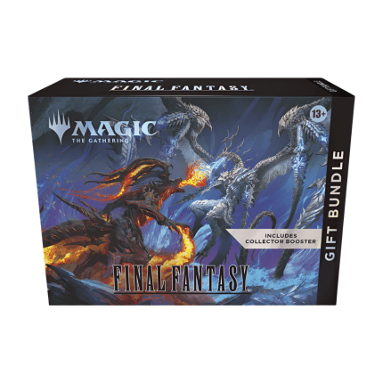 Magic the Gathering Final Fantasy Gift Bundle English – Collector’s Box with Play Boosters, Foil Cards, Collector Booster, Spindown Life Counter