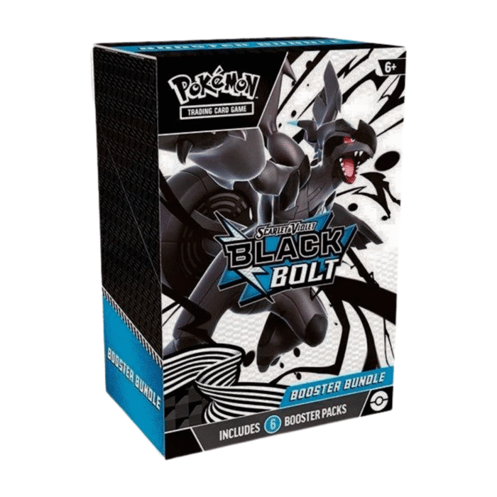 Pokémon Scarlet & Violet Black Bolt Booster Bundle with 6 booster packs – Official Pokémon Trading Card Game product