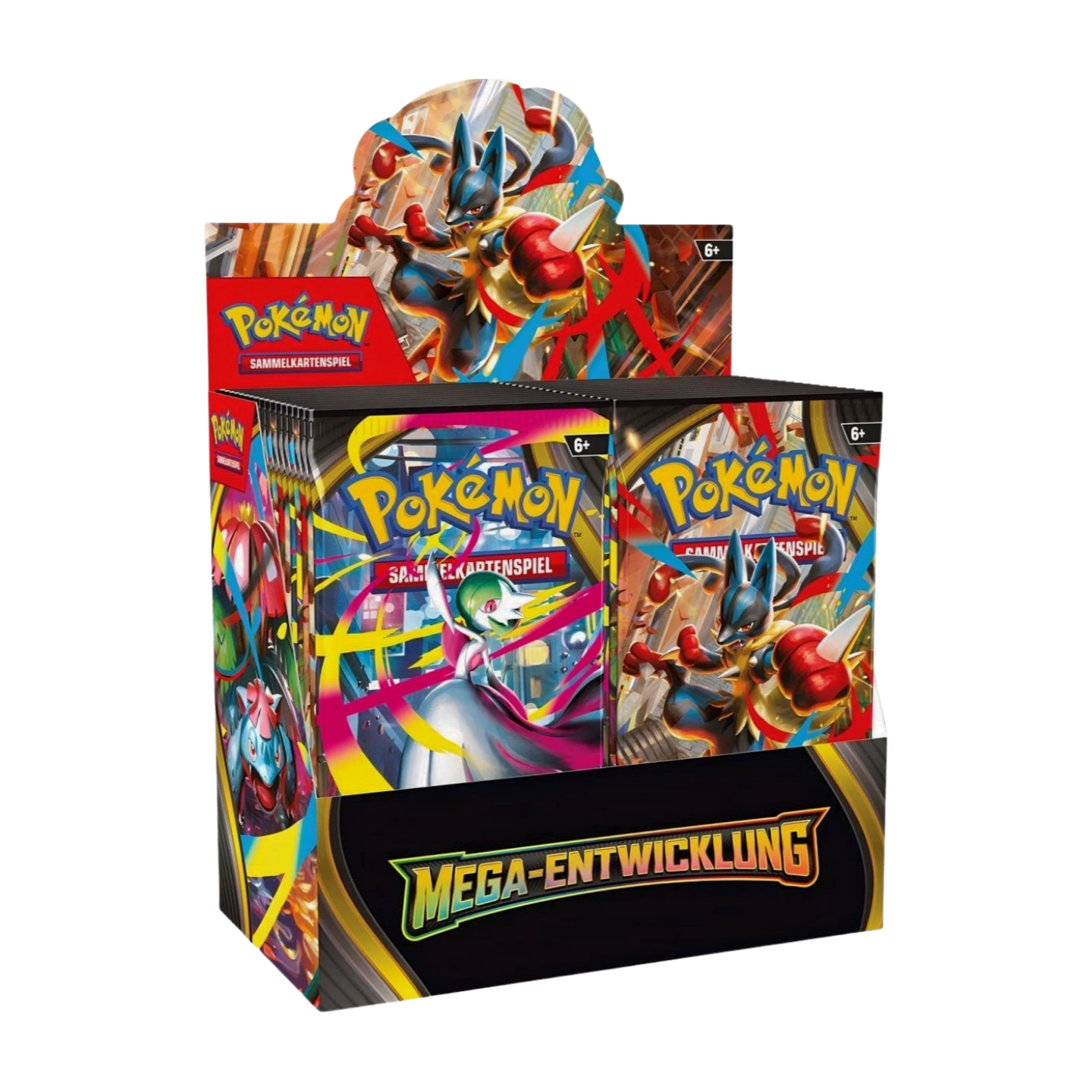 Pokémon TCG Mega-Entwicklung Booster-Display mit 36 Boosterpacks – erhältlich bei TcG Love
