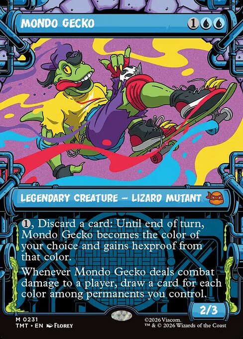 Mondo Gecko MTG Karte kaufen - Teenage Mutant Ninja Turtles - Englisch - TcG Love