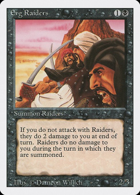 Erg Raiders MTG Karte kaufen - Revised Edition - Englisch - TcG Love