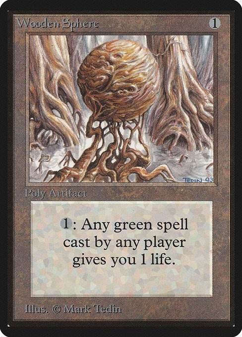 Wooden Sphere MTG Karte kaufen - Limited Edition Beta - Englisch - TcG Love