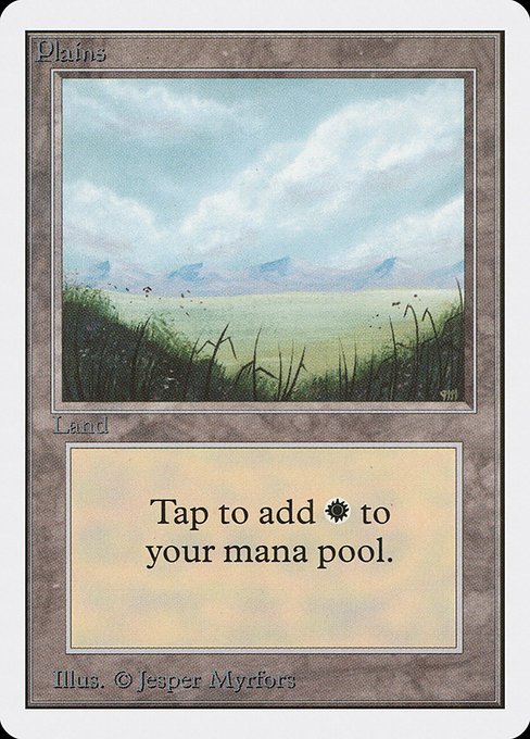 Plains MTG Karte kaufen - Unlimited Edition - Englisch - TcG Love