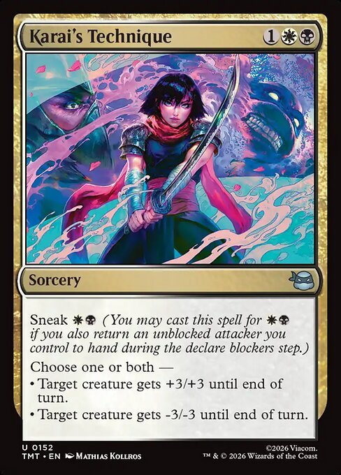 Karai's Technique MTG Karte kaufen - Teenage Mutant Ninja Turtles - Englisch - TcG Love