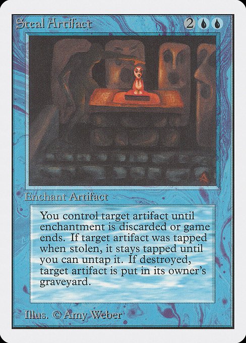Steal Artifact MTG Karte kaufen - Unlimited Edition - Englisch - TcG Love