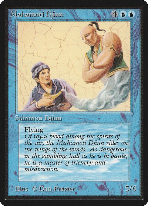Mahamoti Djinn MTG Karte kaufen - Limited Edition Beta - Englisch - TcG Love
