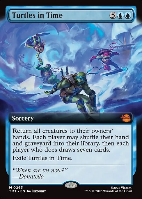 Turtles in Time MTG Karte kaufen - Teenage Mutant Ninja Turtles - Englisch - TcG Love