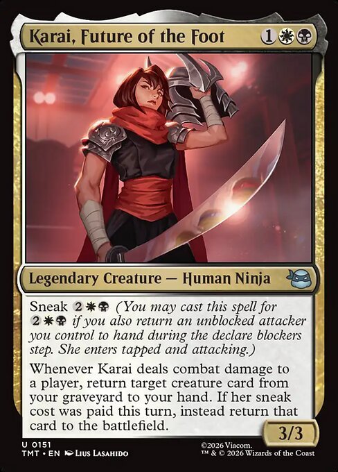 Karai, Future of the Foot MTG Karte kaufen - Teenage Mutant Ninja Turtles - Englisch - TcG Love