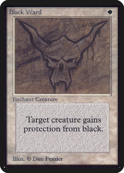 Black Ward MTG Karte kaufen - Limited Edition Alpha - Englisch - TcG Love