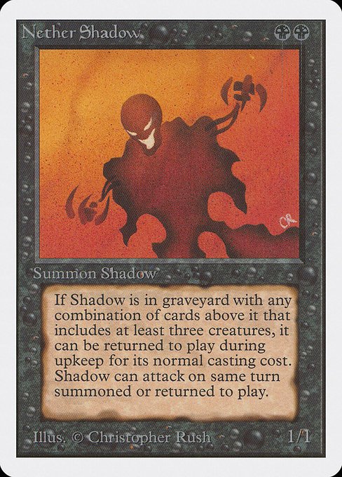 Nether Shadow MTG Karte kaufen - Unlimited Edition - Englisch - TcG Love