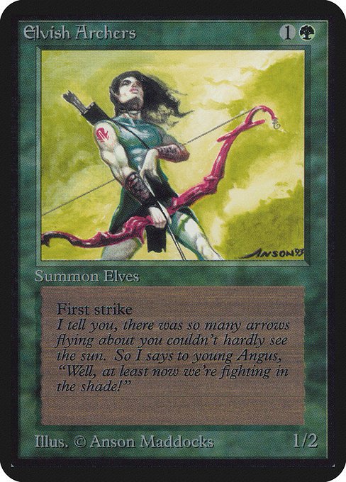 Elvish Archers MTG Karte kaufen - Limited Edition Alpha - Englisch - TcG Love