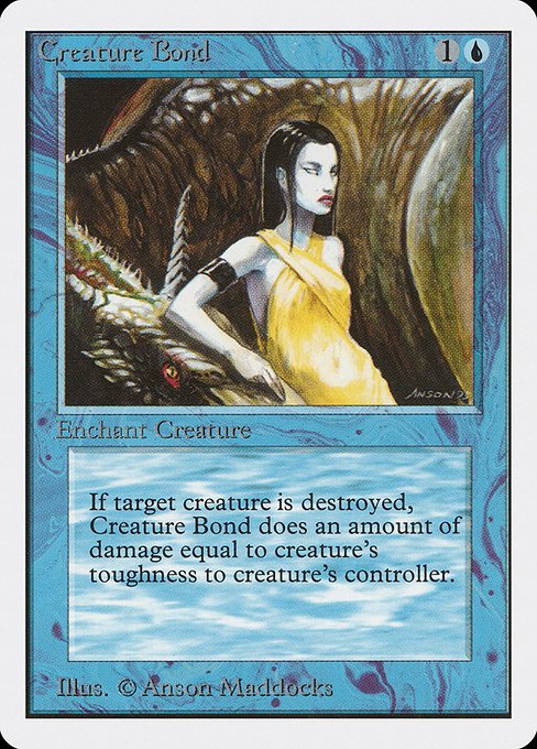 Creature Bond MTG Karte kaufen - Unlimited Edition - Englisch - TcG Love