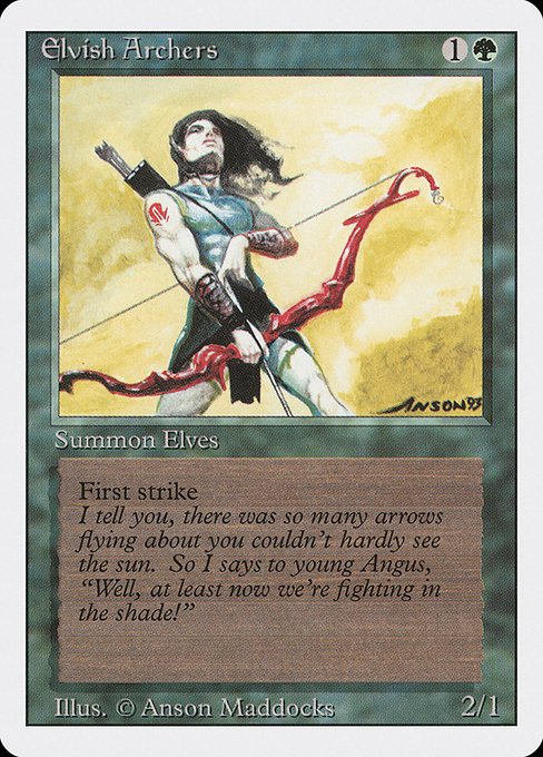 Elvish Archers MTG Karte kaufen - Revised Edition - Englisch - TcG Love