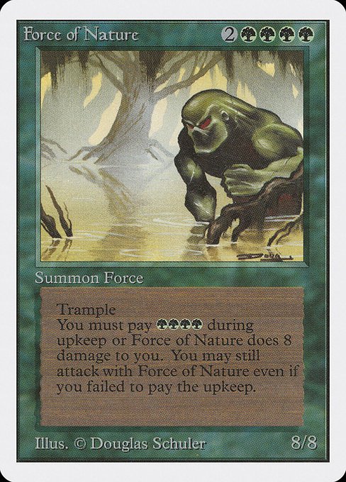 Force of Nature MTG Karte kaufen - Unlimited Edition - Englisch - TcG Love
