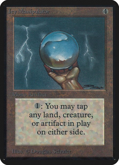 Icy Manipulator MTG Karte kaufen - Limited Edition Alpha - Englisch - TcG Love