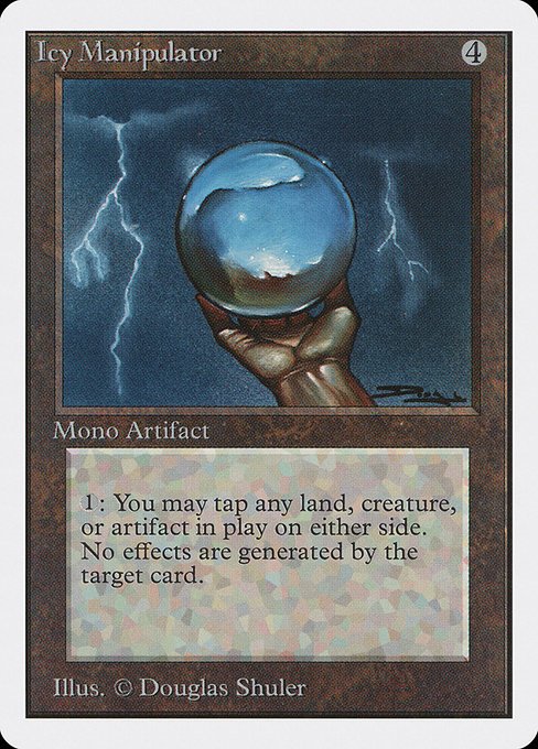 Icy Manipulator MTG Karte kaufen - Unlimited Edition - Englisch - TcG Love