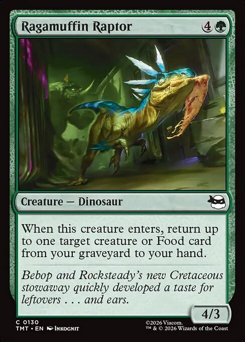 Ragamuffin Raptor MTG Karte kaufen - Teenage Mutant Ninja Turtles - Englisch - TcG Love