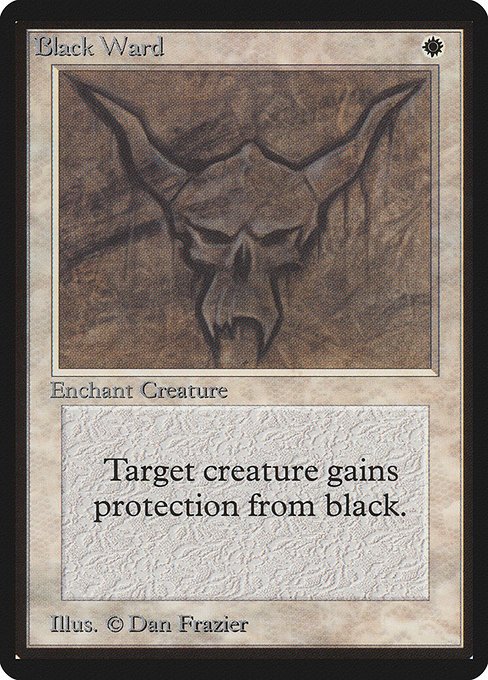 Black Ward MTG Karte kaufen - Limited Edition Beta - Englisch - TcG Love