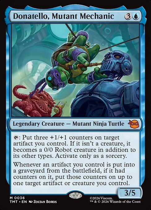 Donatello, Mutant Mechanic MTG Karte kaufen - Teenage Mutant Ninja Turtles - Englisch - TcG Love