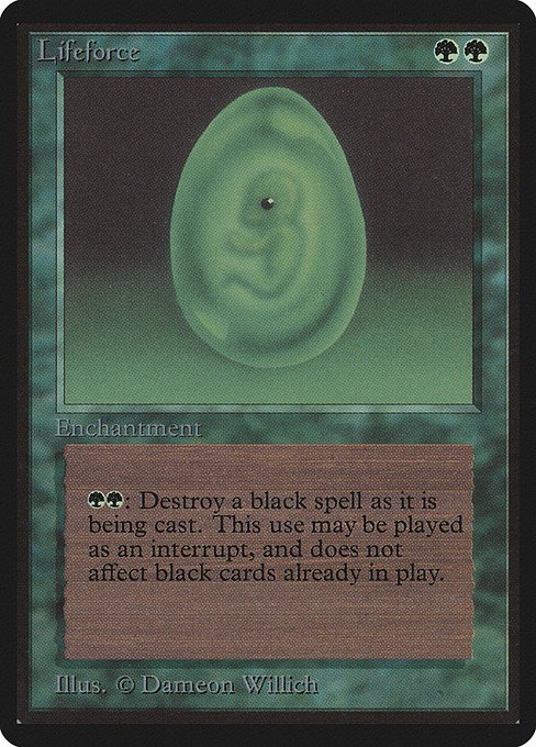 Lifeforce MTG Karte kaufen - Limited Edition Beta - Englisch - TcG Love