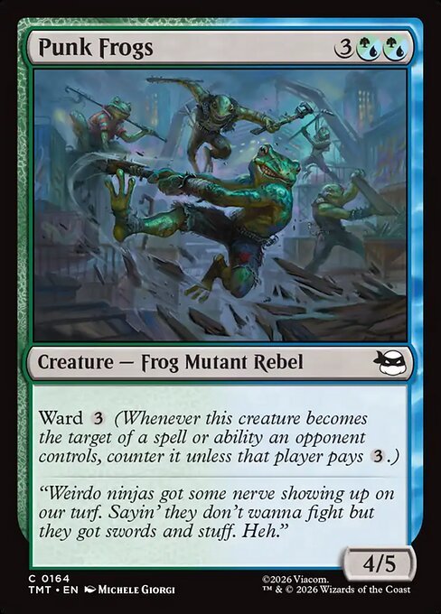 Punk Frogs MTG Karte kaufen - Teenage Mutant Ninja Turtles - Englisch - TcG Love